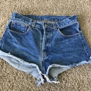 brandy melville vintage wash shorts